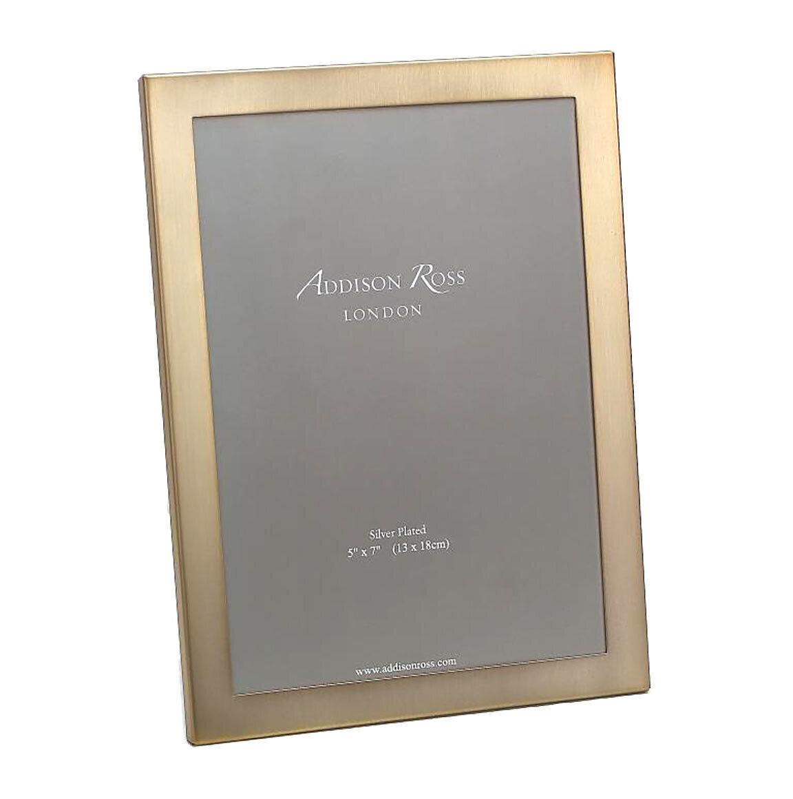 Addison Ross Matte Gold Picture Frame With Squared Corners 8 x 10 Inch Gold-plated FR3555