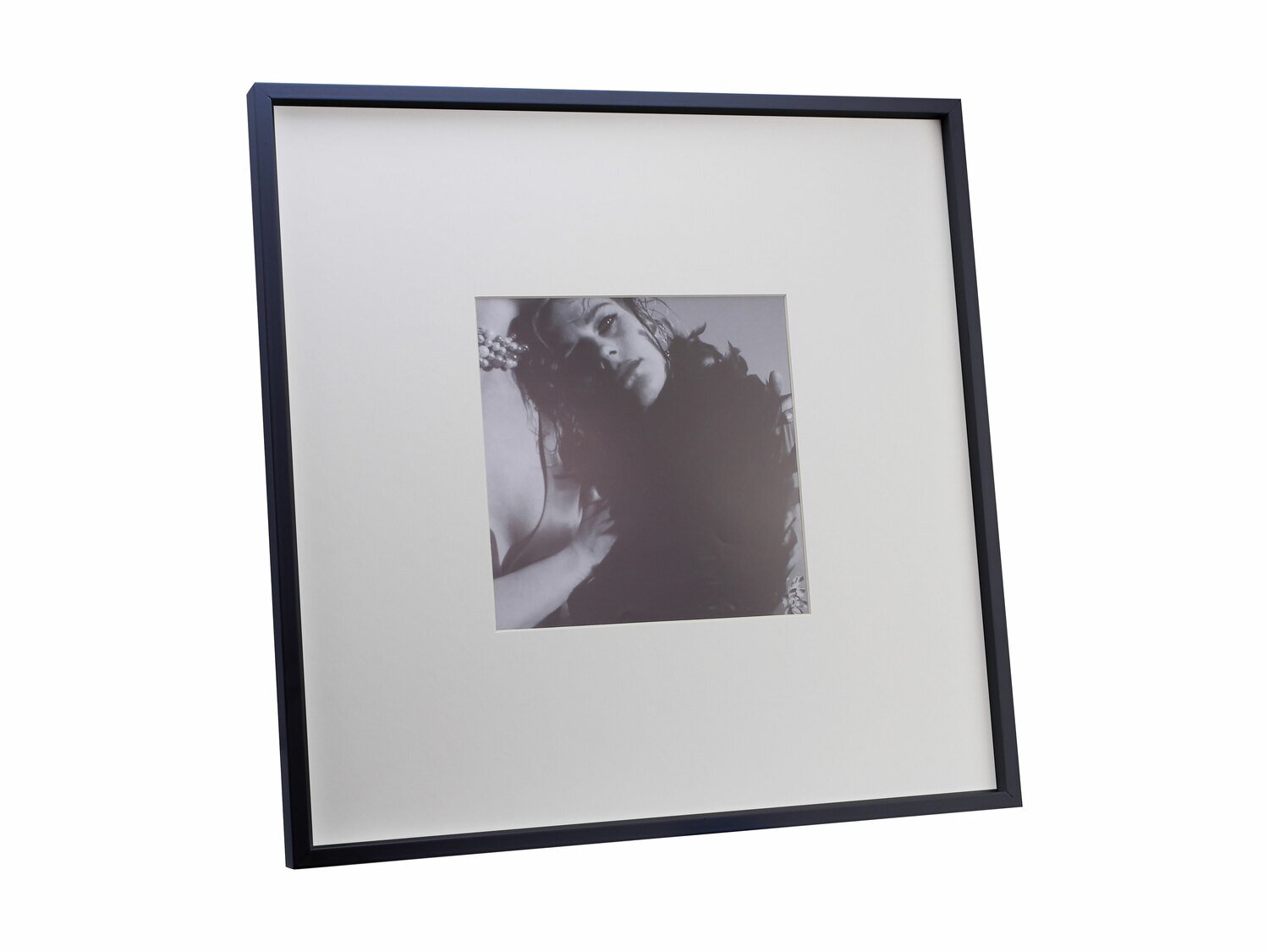 Addison Ross Single Aperture Black Wall Hanging Picture Frame 8 x 8 Inch Aluminium FR7500