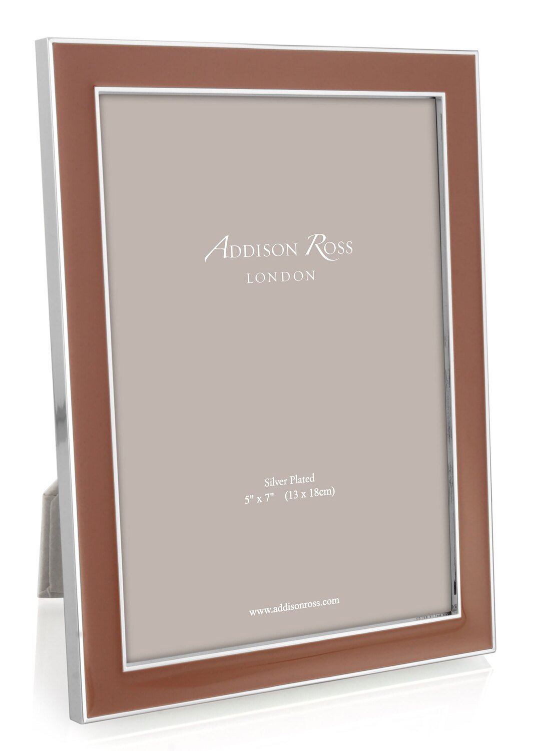 Addison Ross Terracotta Enamel Picture Frame 4 x 6 InchSilver-plated FR0947, MPN: FR0947, UPC/EAN: …