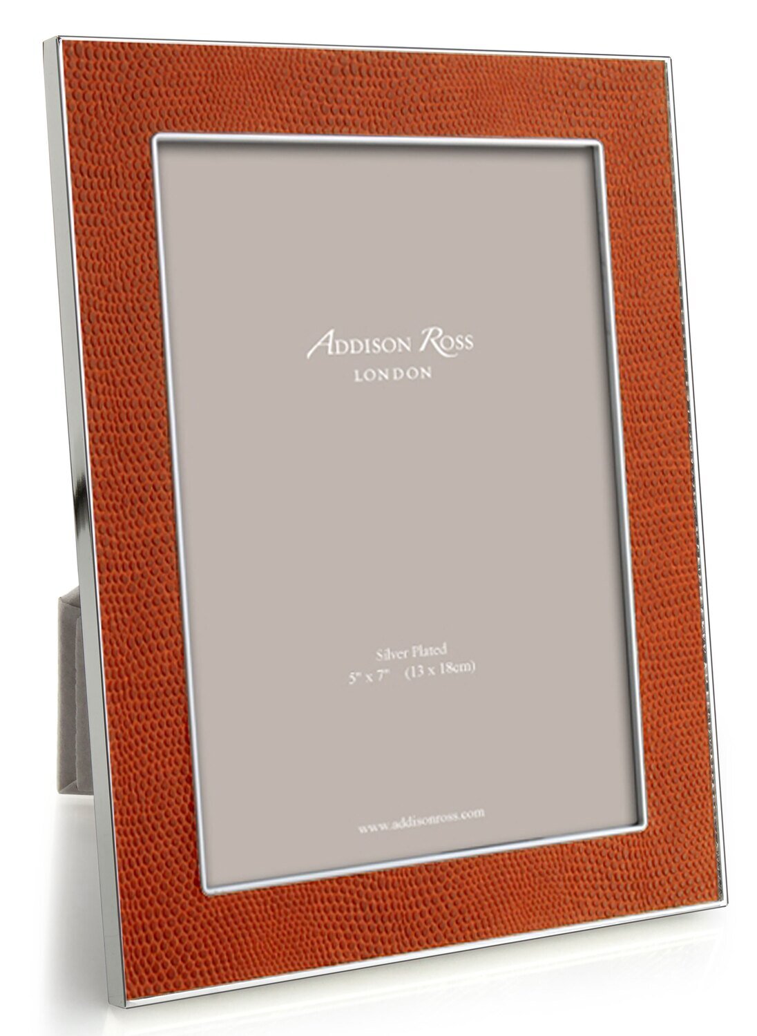Addison Ross Orange Snake &amp; Silver Picture Frame 4 x 6 Inch Silver-plated FR1210, MPN: FR1210, UPC/…