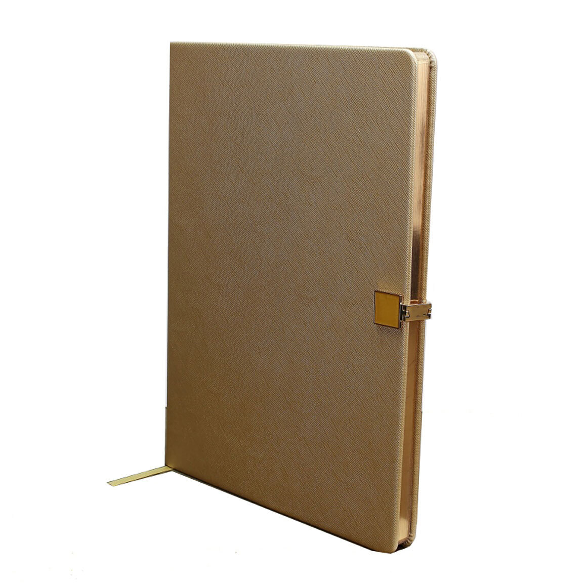 Addison Ross Gold & Gold A4 Notebook A4 Inch Pu Leather NB1150