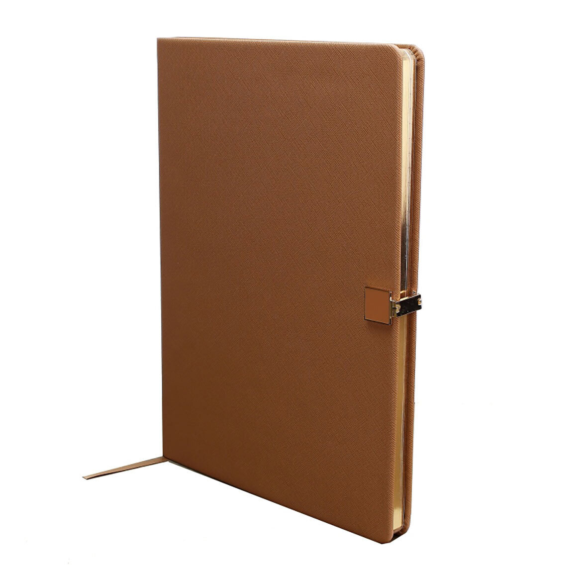 Addison Ross Tan & Gold A4 Notebook A4 Inch Pu Leather NB1151