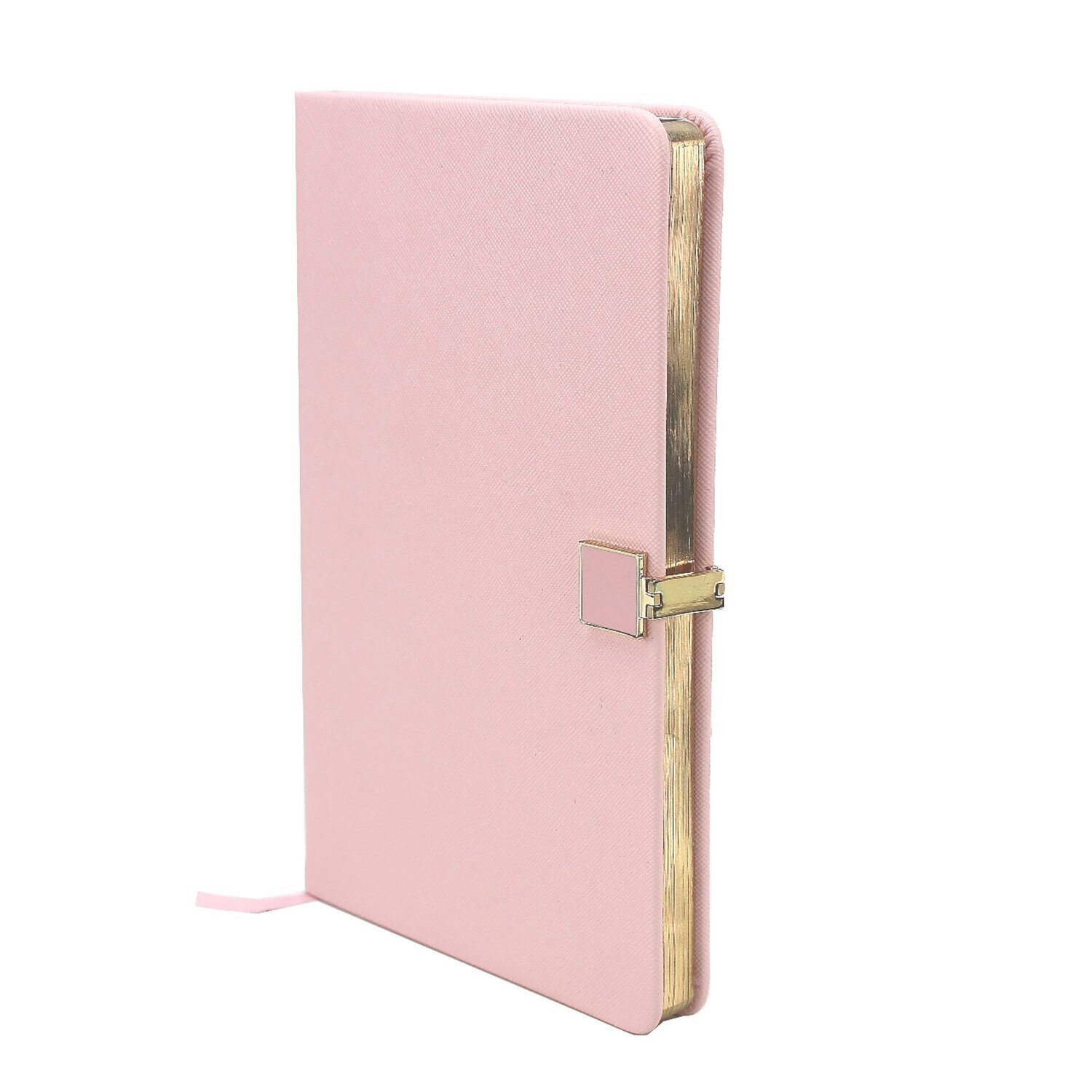Addison Ross Pink & Gold Notebook A5 Inch Pu Leather NB1002