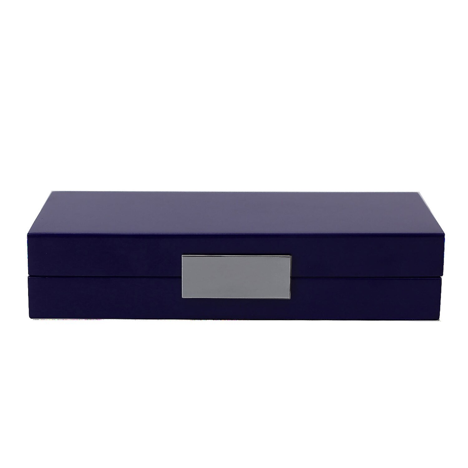 Addison Ross Navy Lacquer Box With Gold 4 x 9 Inch Lacquer BX1204