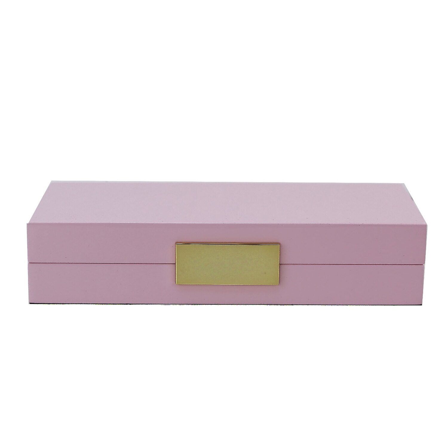 Addison Ross Pink Lacquer Box With Silver 4 x 9 Inch Lacquer BX1250