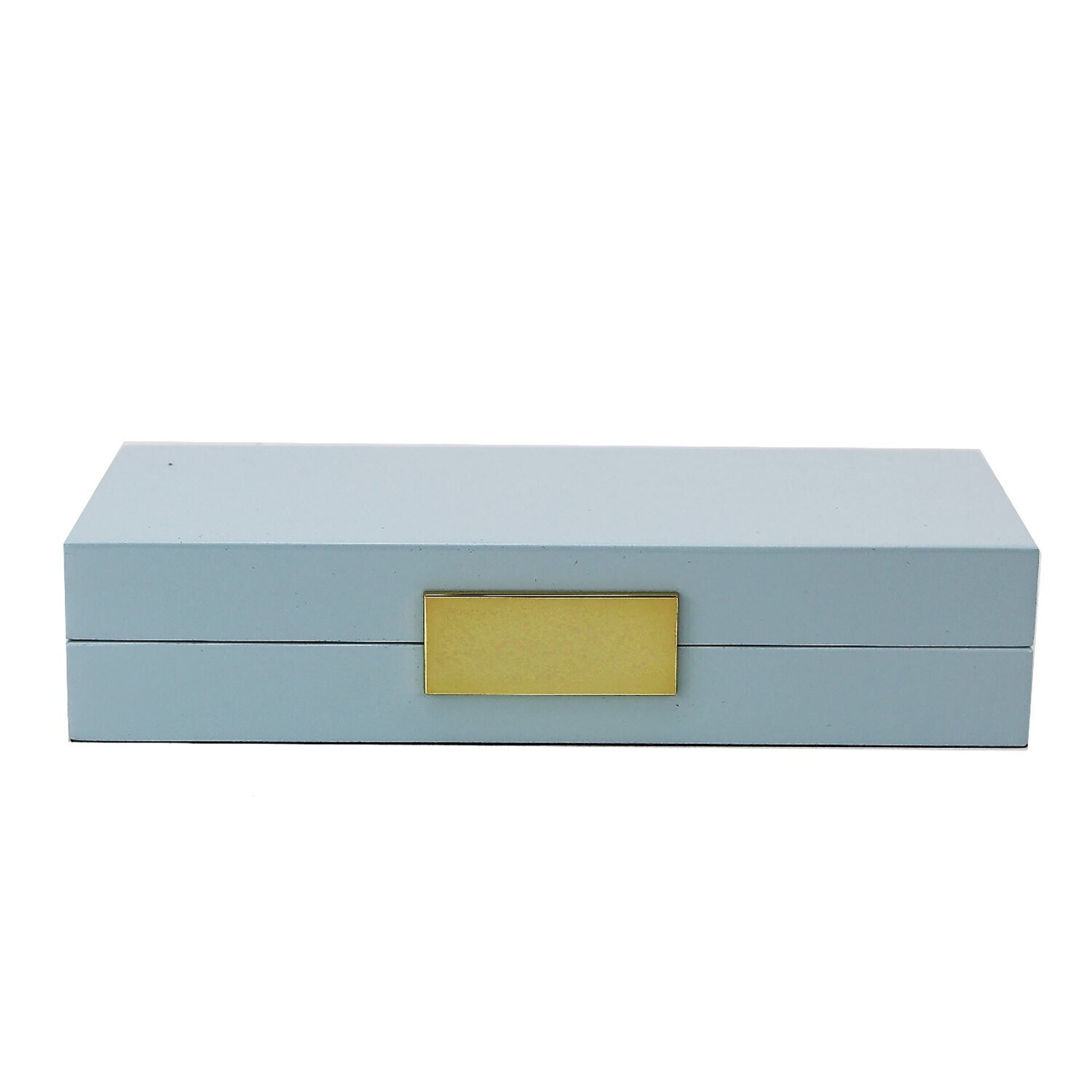 Addison Ross Light Blue Lacquer Box With Silver 4 x 9 Inch Lacquer BX1251, MPN: BX1251, UPC/EAN: 50…