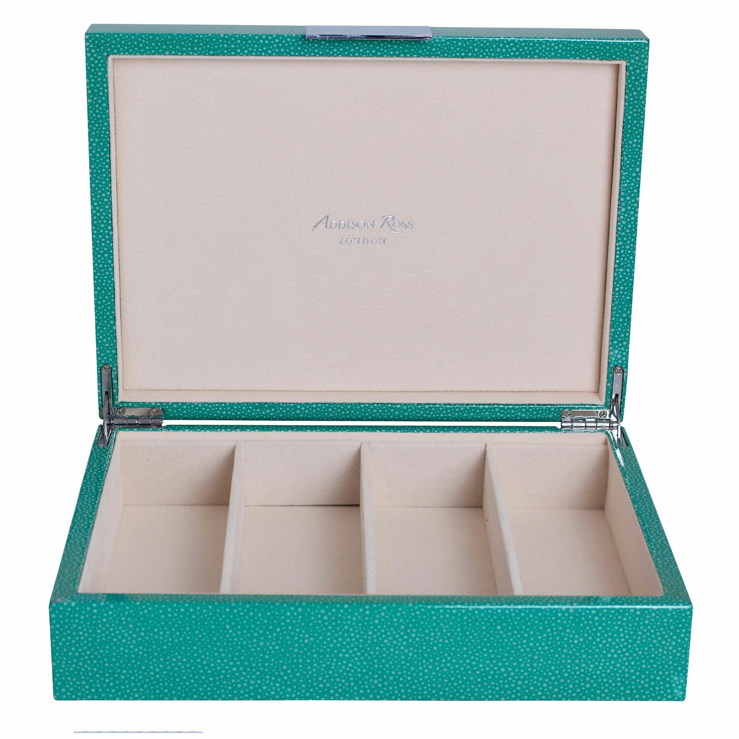 Addison Ross Green Shagreen Glasses Box8 x 11 Inch Lacquer BX1550G, MPN: BX1550G, UPC/EAN: 50240431…