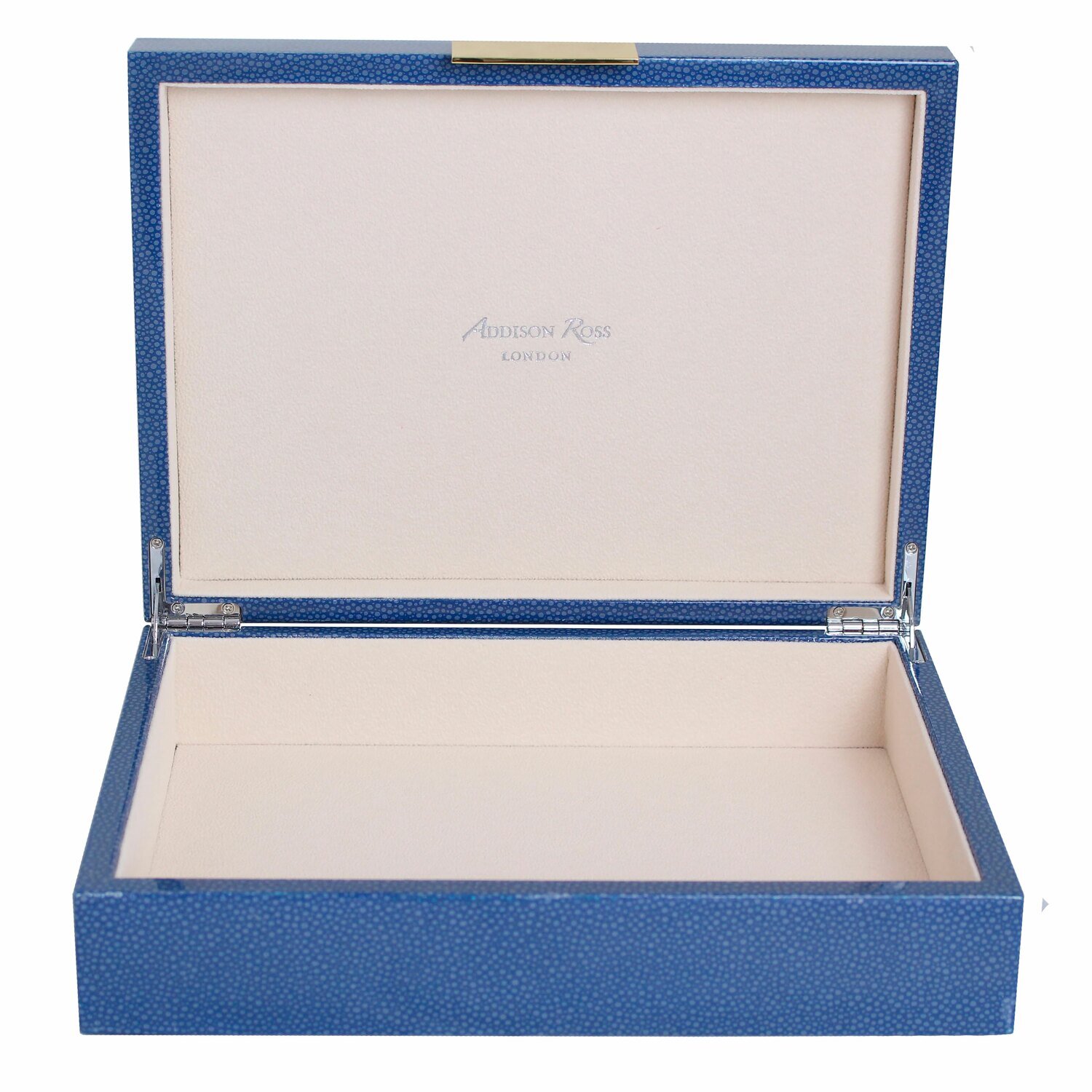 Addison Ross Blue Shagreen Storage Box8 x 11 Inch Lacquer BX1552, MPN: BX1552, UPC/EAN: 50240431903…