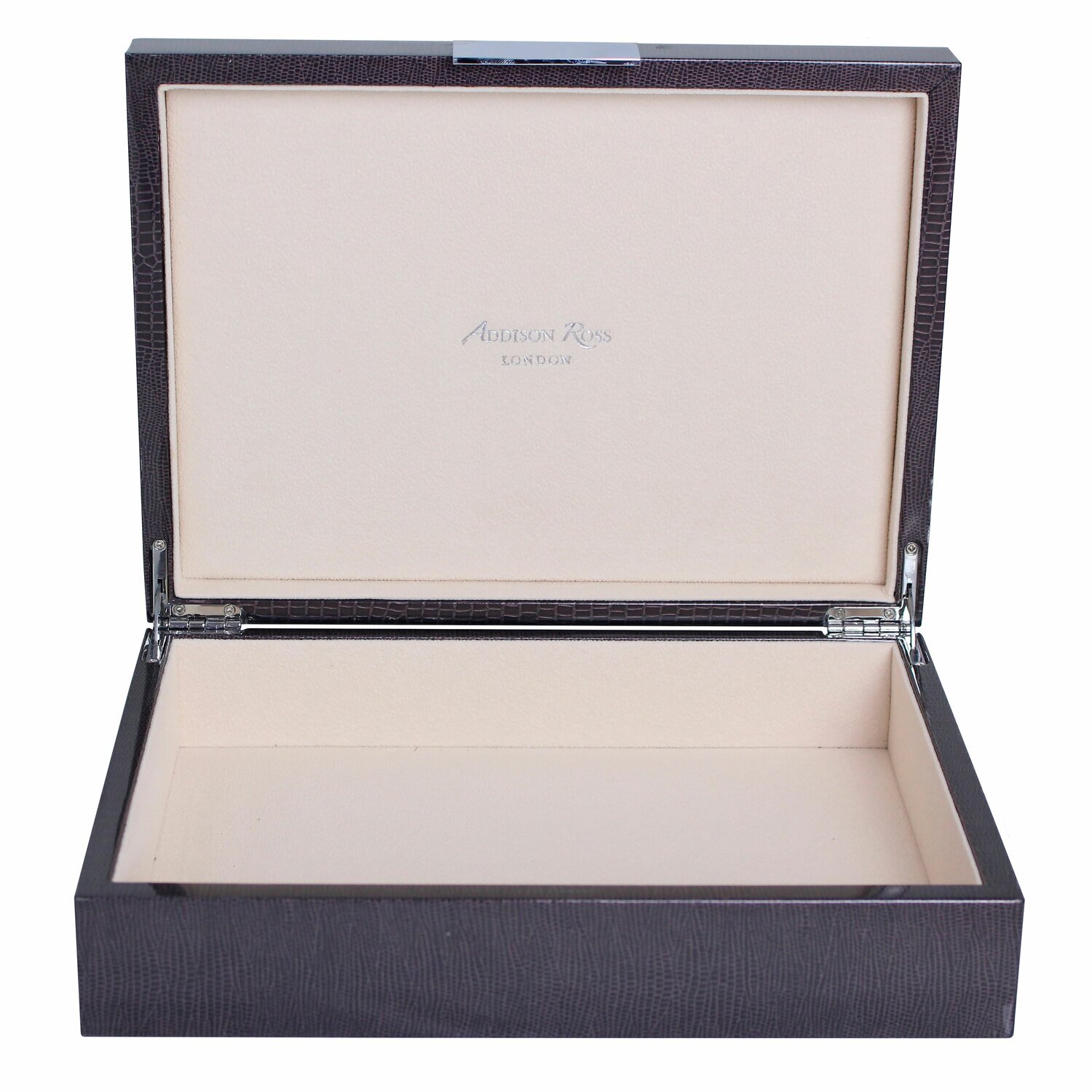 Addison Ross Brown Crocodile Storage Box8 x 11 Inch Lacquer BX1560, MPN: BX1560, UPC/EAN: 502404319…