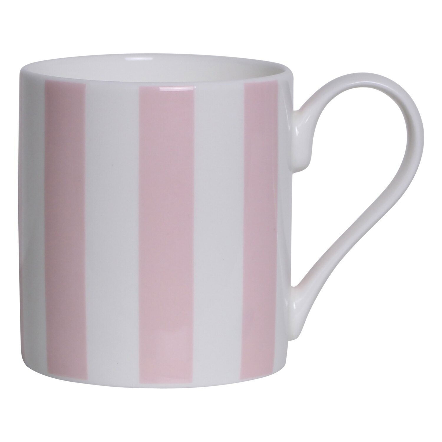 Addison Ross Pink Stripe Fine China Mug 3 x 3.5 Inch Ceramic MUG001, MPN: MUG001, UPC/EAN: 50240431…