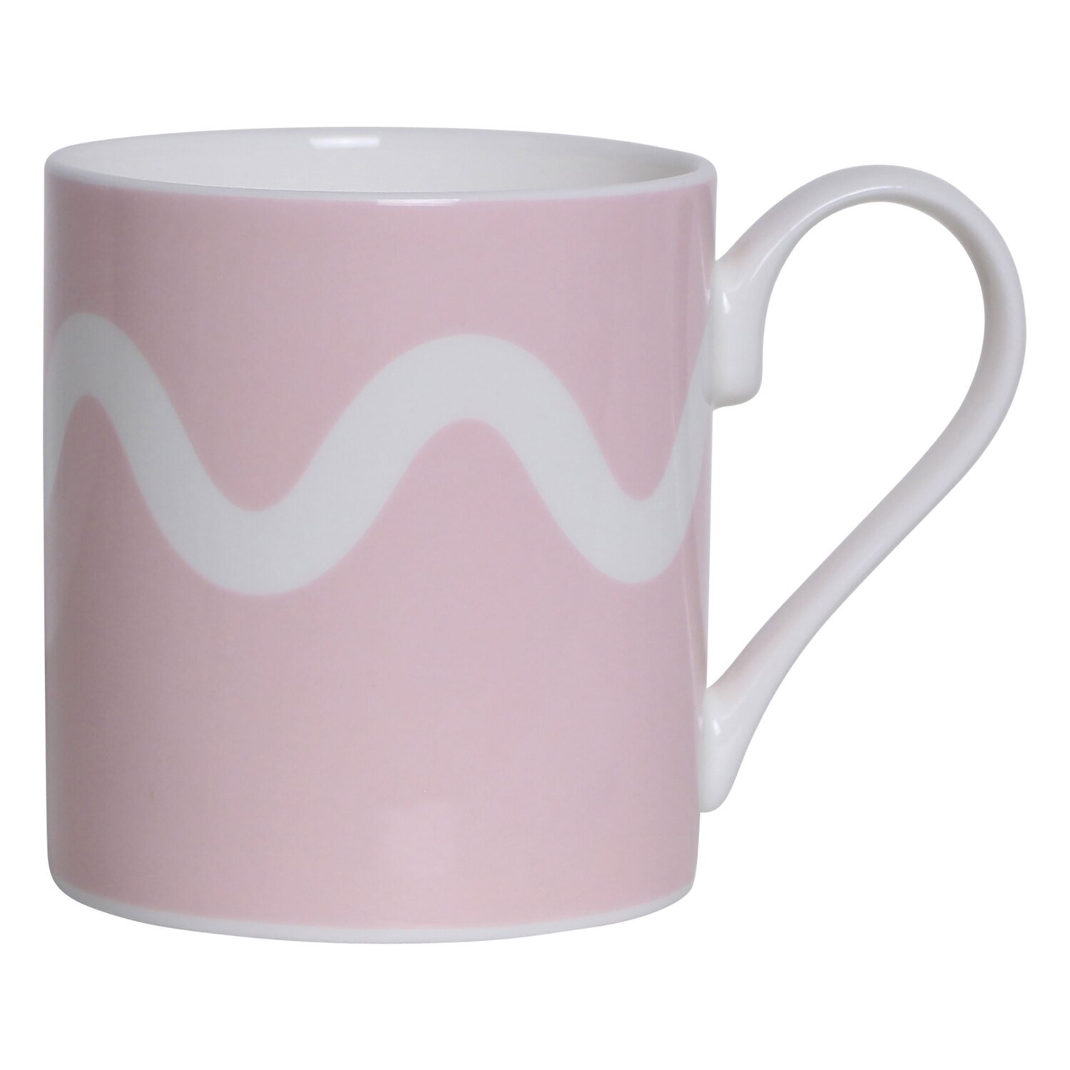 Addison Ross Pink Squiggle Fine China Mug 3 x 3.5 Inch Ceramic MUG003, MPN: MUG003, UPC/EAN: 502404…