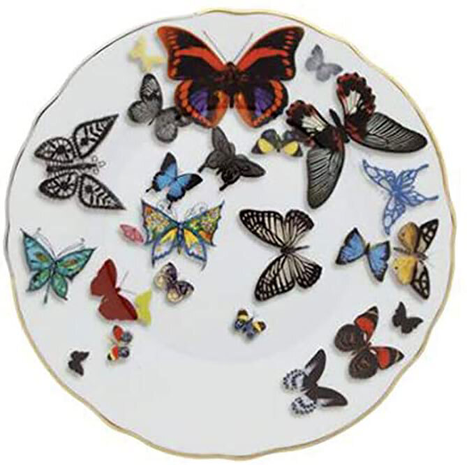 Vista Alegre Christian Lacroix Butterfly Parade B&amp;B Plate Set of 4 21125980, MPN: 21125980, 5601266…