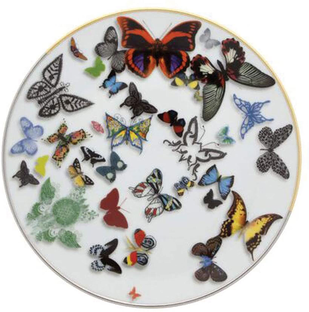 Vista Alegre Christian Lacroix Butterfly Parade Dessert Plate Set of 4 21125979, MPN: 21125979, 560…