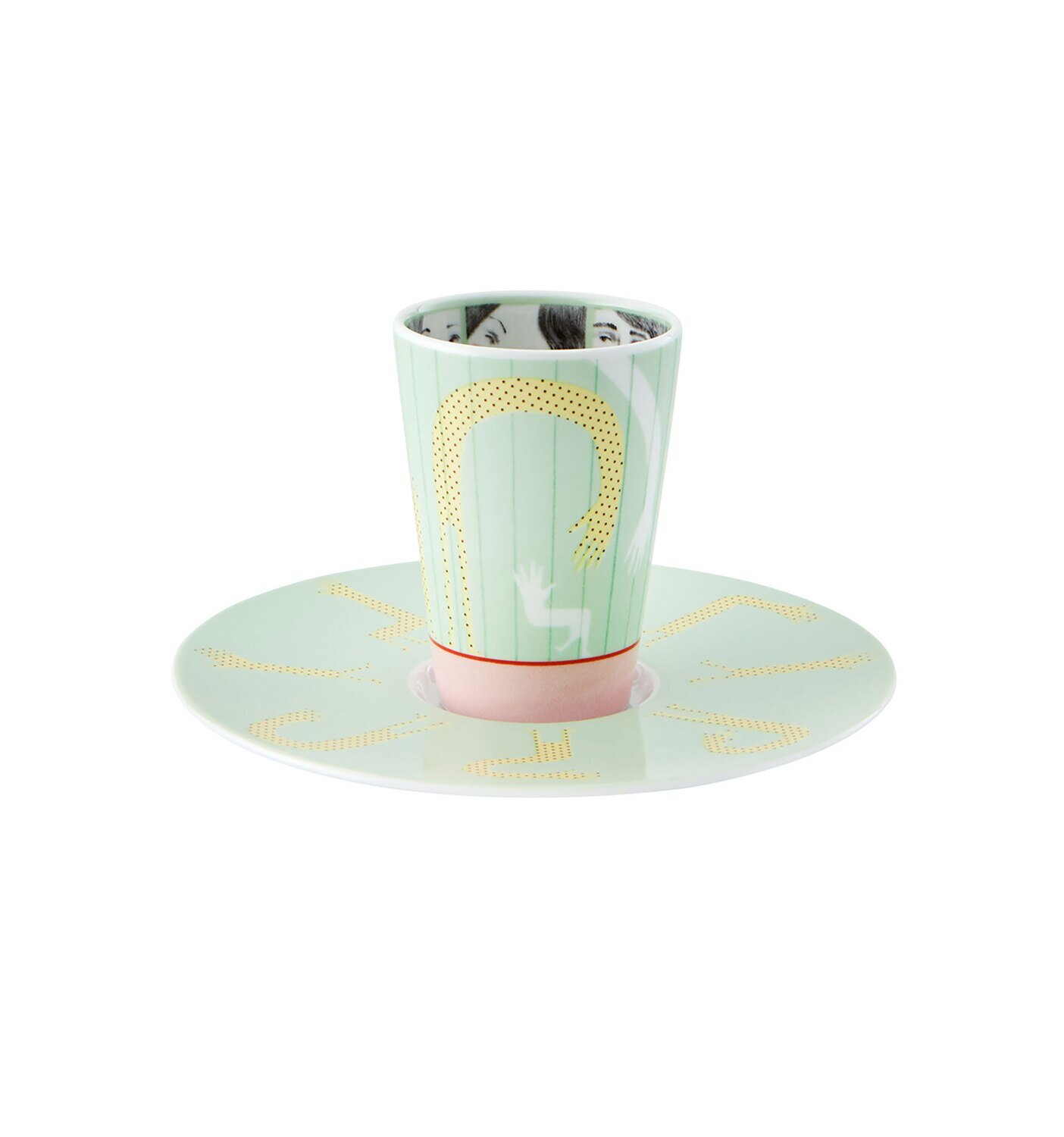 Vista Alegre Escape Goat Espresso Cup And Saucer Iii 21137598, MPN: 21137598, 5605414072978