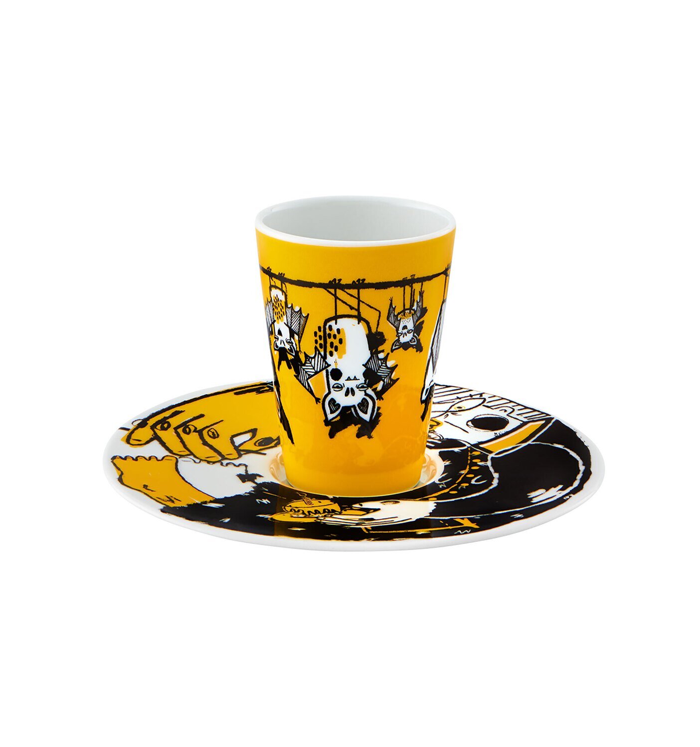Vista Alegre Escape Goat Espresso Cup And Saucer Xliii 21137638