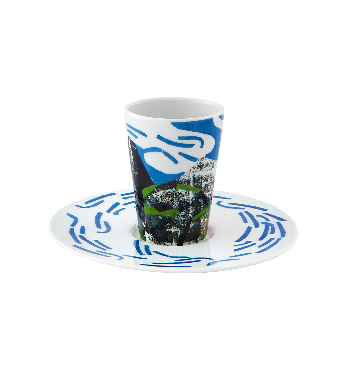 Vista Alegre Escape Goat Espresso Cup And Saucer Xlvi 21137641, MPN: 21137641, 5605414073425