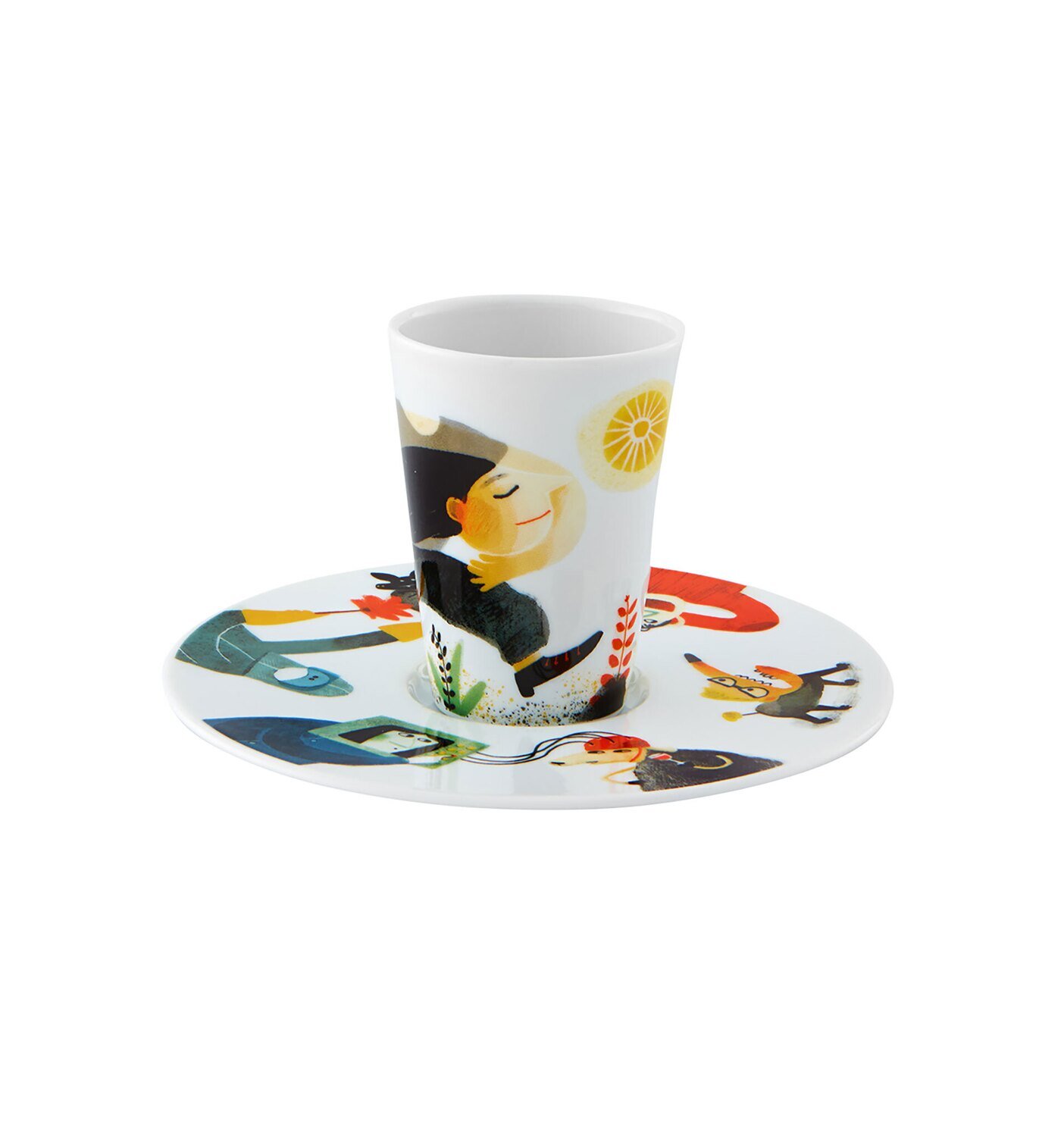 Vista Alegre Escape Goat Espresso Cup And Saucer Xxvi 21137621, MPN: 21137621, 5605414073227