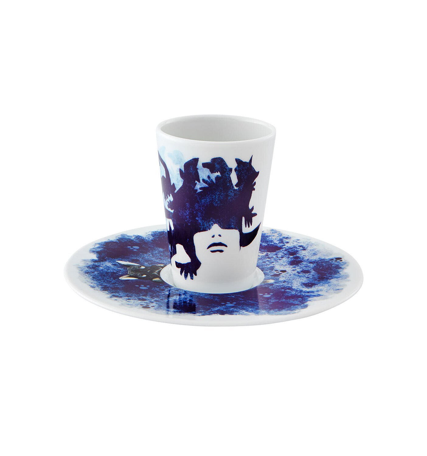 Vista Alegre Escape Goat Espresso Cup And Saucer Xxxviii 21137633, MPN: 21137633, 5605414073340