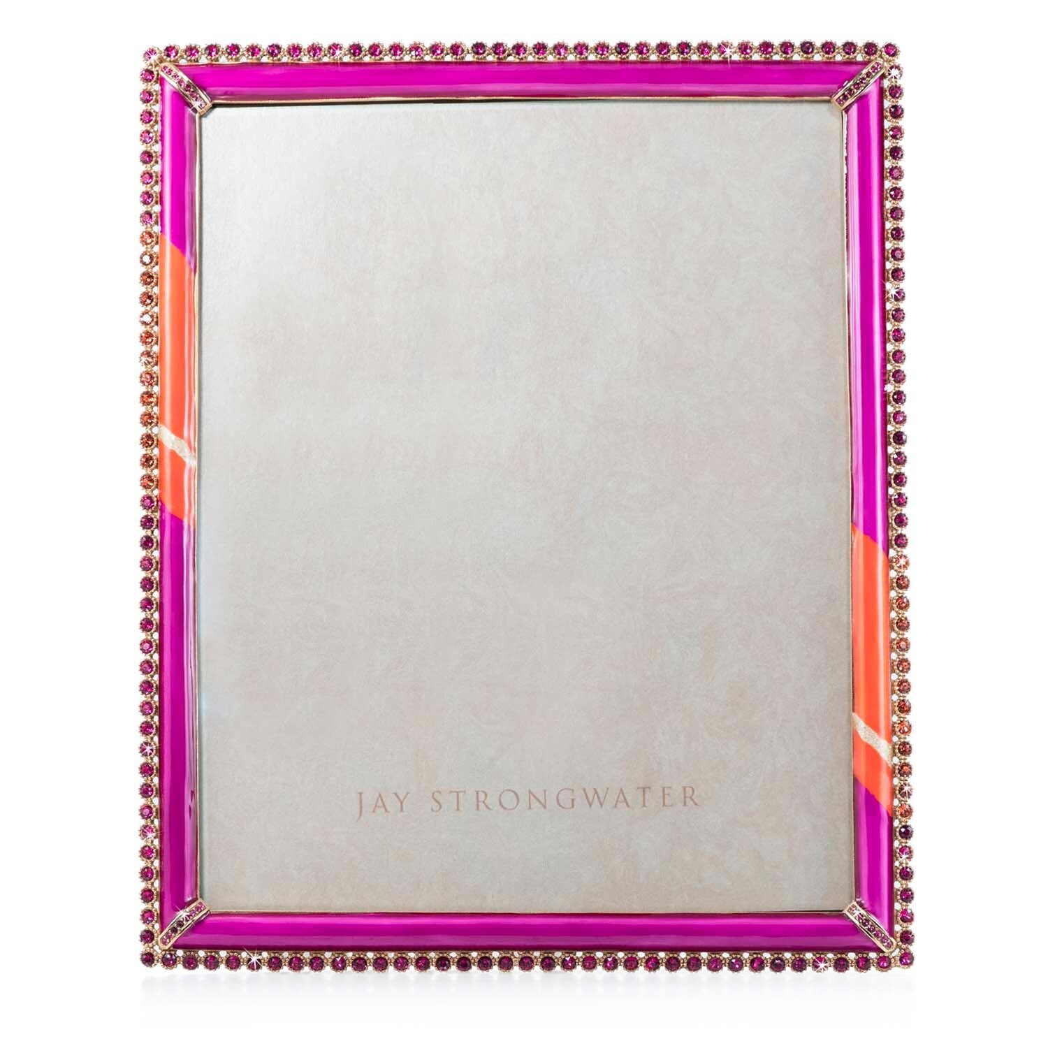 Jay Strongwater Laetitia Stone Edge 8 x 10 Inch Picture Frame SPF5512-202