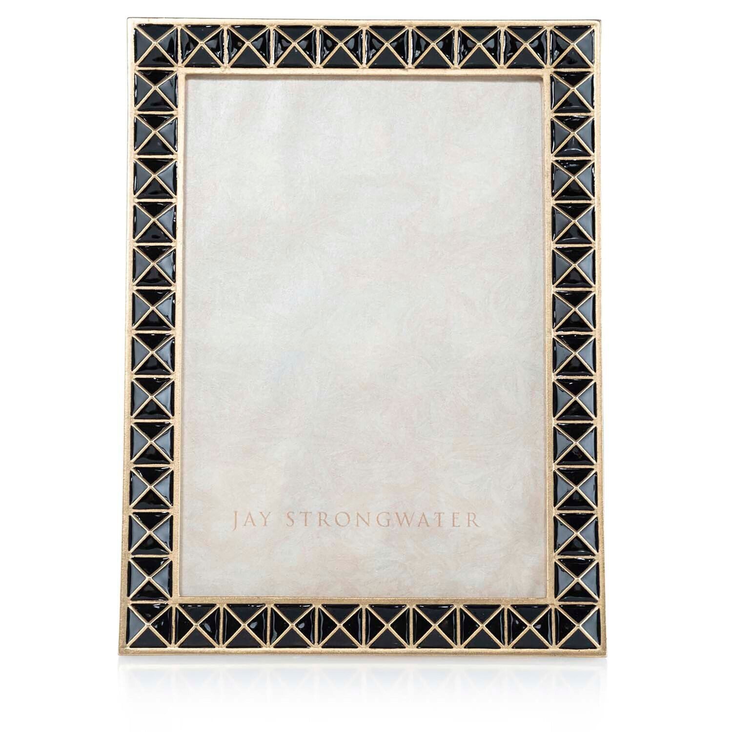 Jay Strongwater Pyramid 3 x 4 Inch Picture Frame SPF5876-220