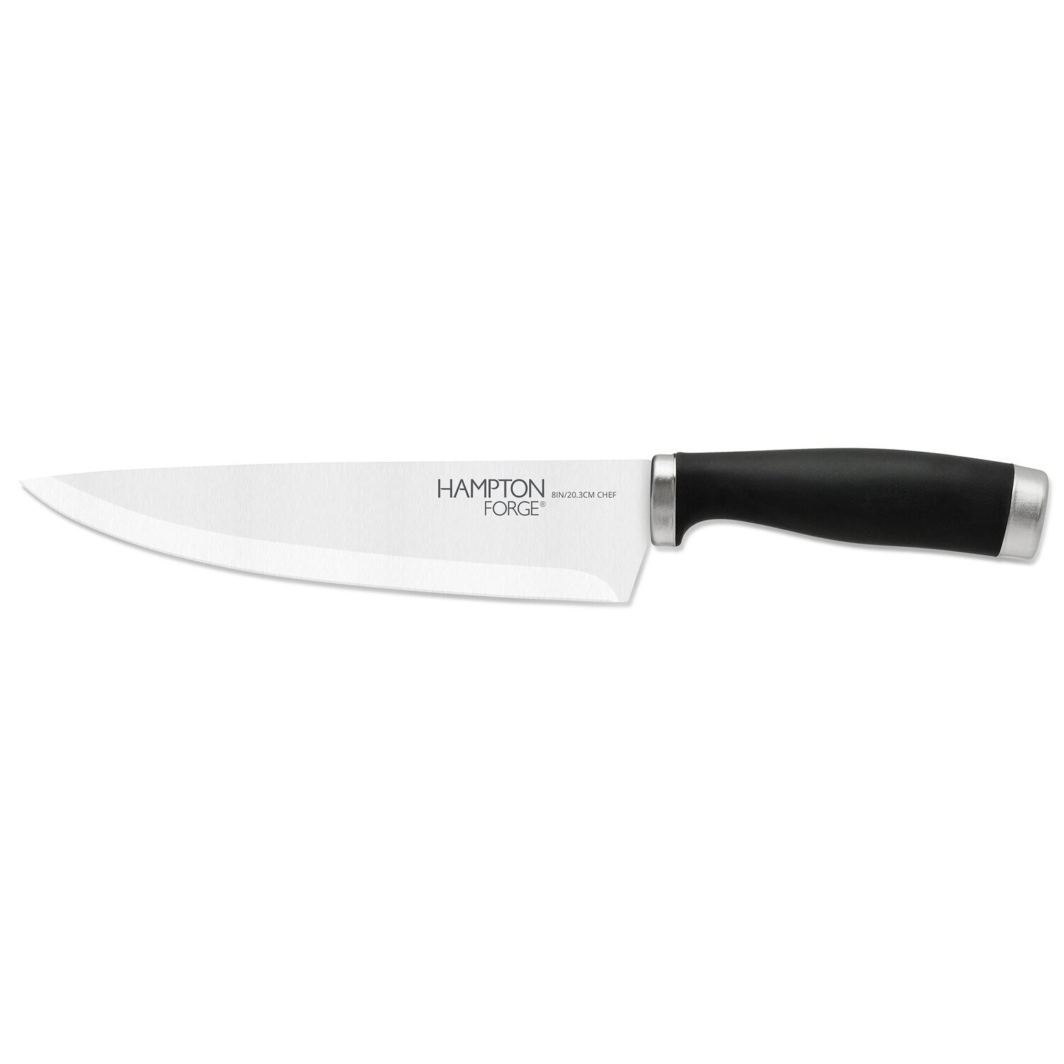Hampton Forge Epicure 8" Chef Frosted Blade Guard Knife HMC01A10BG