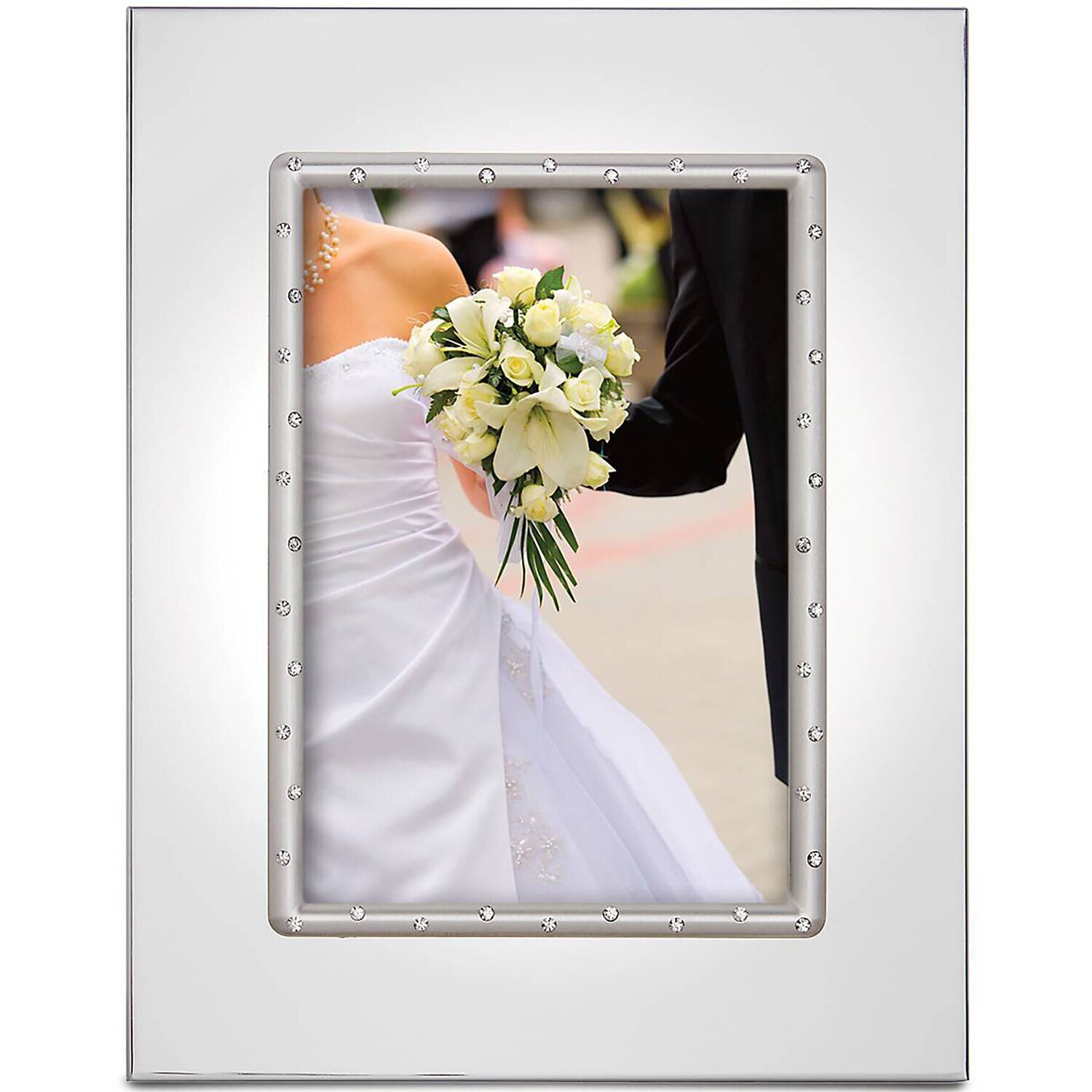Lenox Devotion Silver-plated Picture Frame 5 x 7 Inch 825520, MPN: 825520, 882864344076