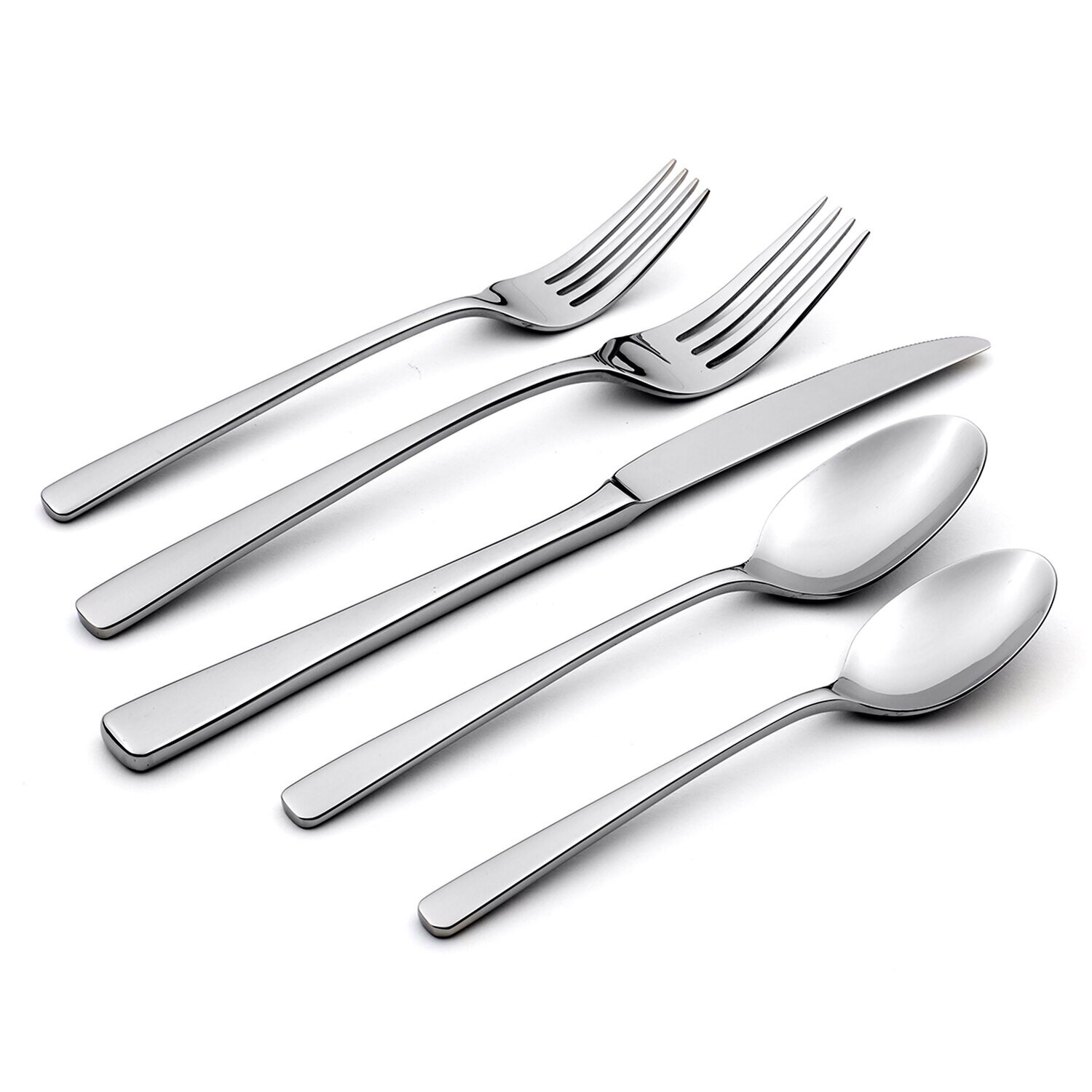 Oneida Doublet 20 Piece Flatware Set B1013020AL20, MPN: B1013020AL20, 78737140726