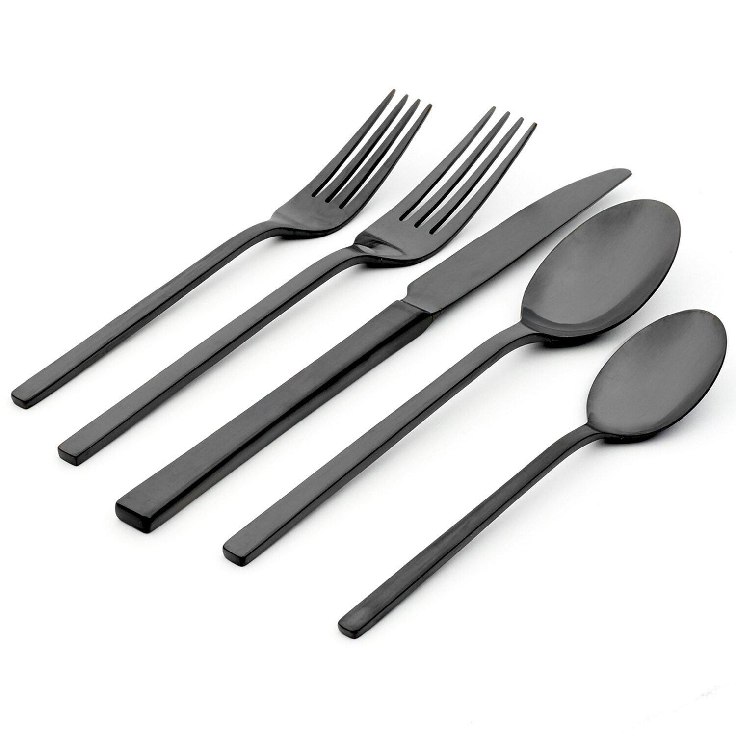 Oneida 20 Piece Allay Midnight Flatware Set B1017020AL21, MPN: B1017020AL21, 78737142362