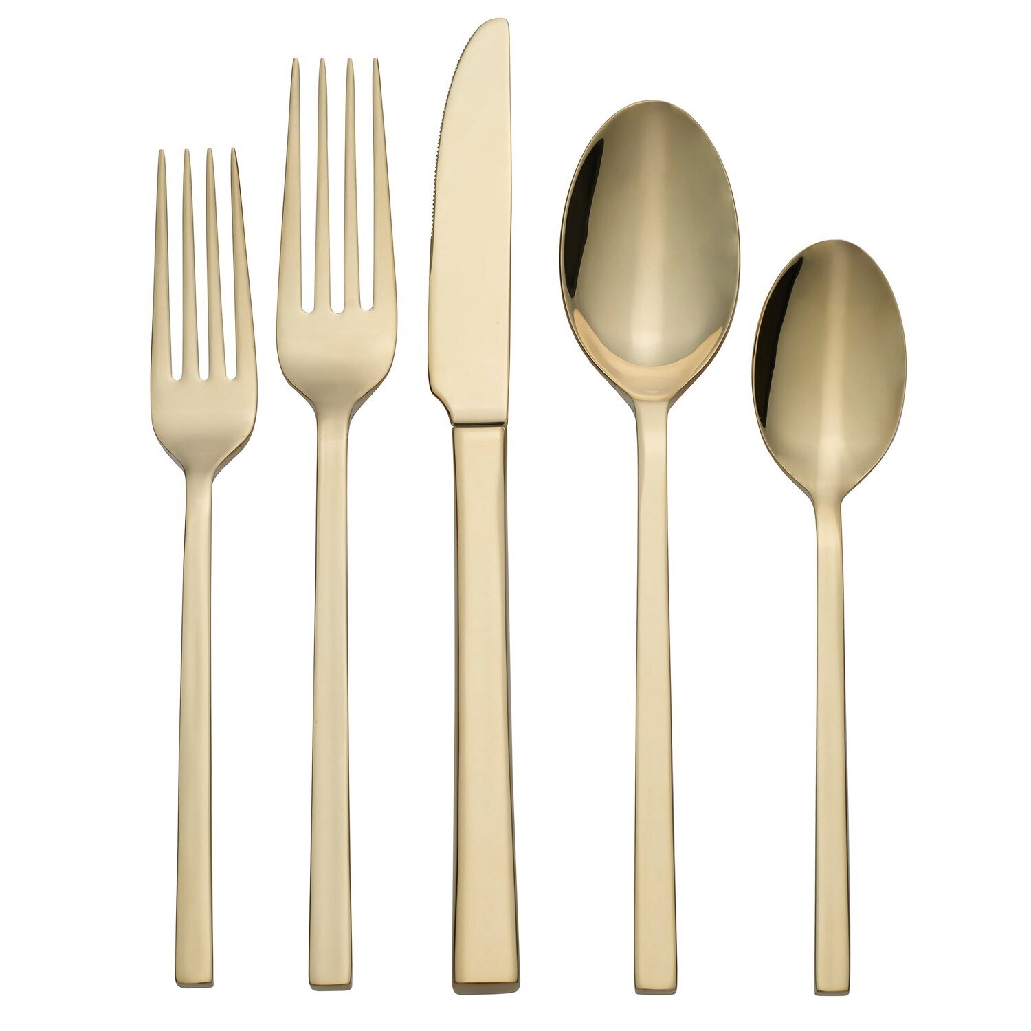 Oneida 20 Piece Allay Champagne Flatware Set B1018020AL21, MPN: B1018020AL21, 78737142331