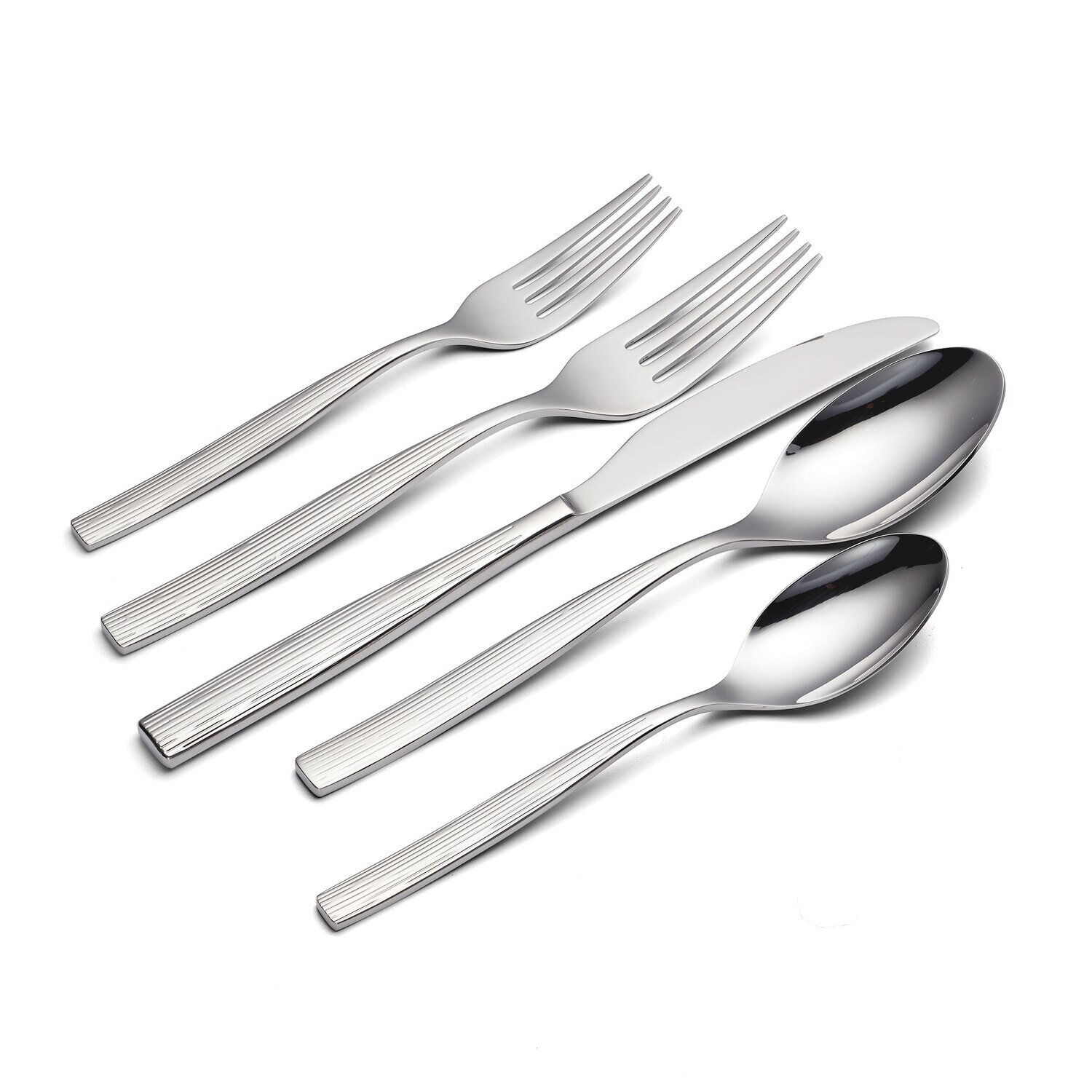 Oneida Ensley 20 Piece Flatware Set B1075020A, MPN: B1075020A, 78737143390