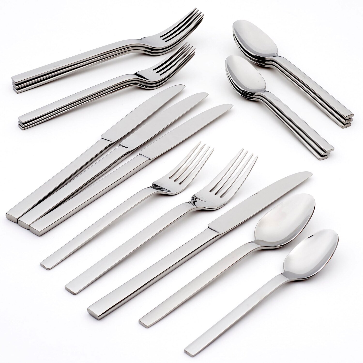 Oneida Noval 20 Piece Flatware Set B857020TRI, MPN: B857020TRI, 79363143358