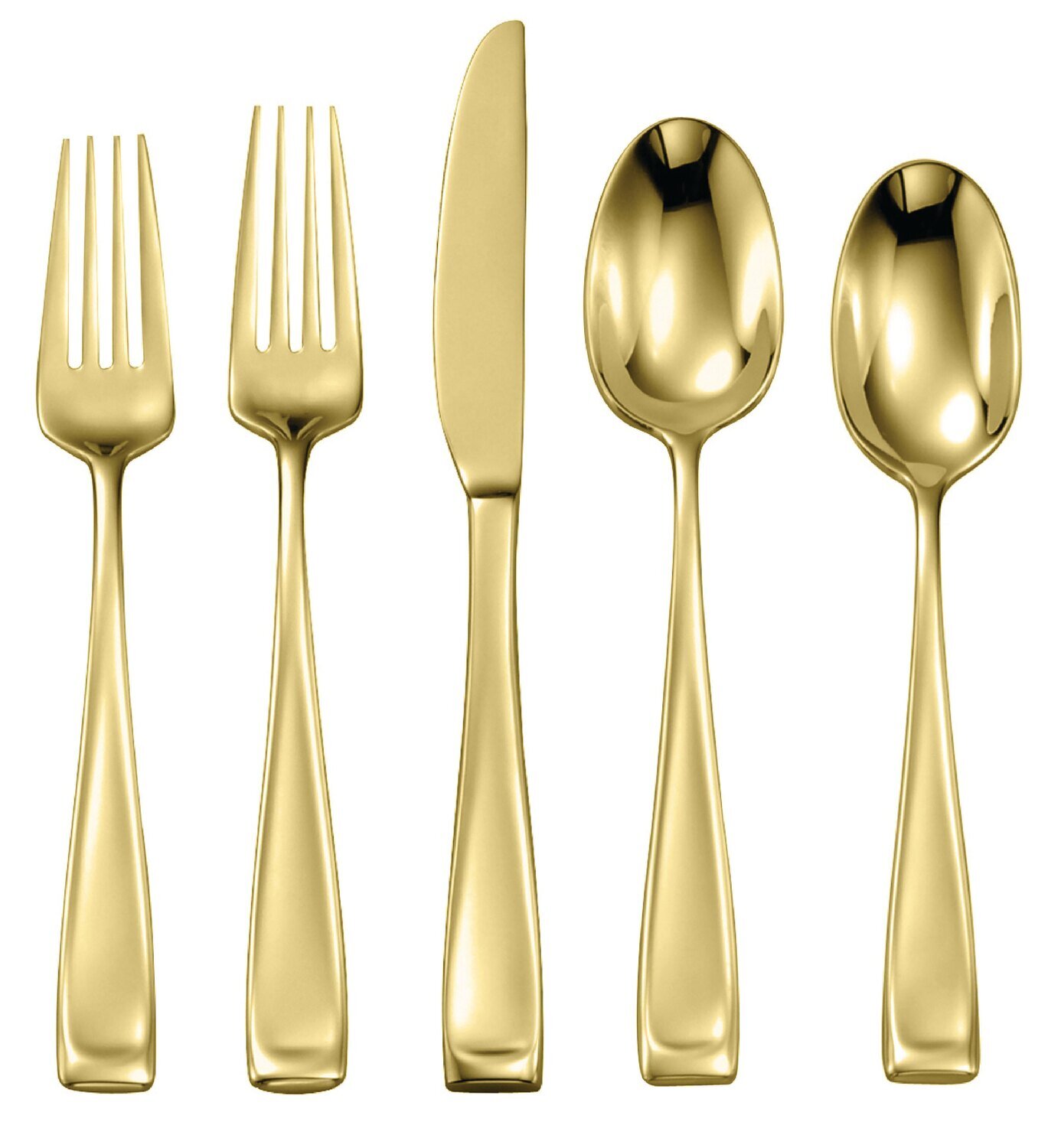 Oneida Moda Lux 45 Piece Flatware Set F134045AL20, MPN: F134045AL20, 79363016782