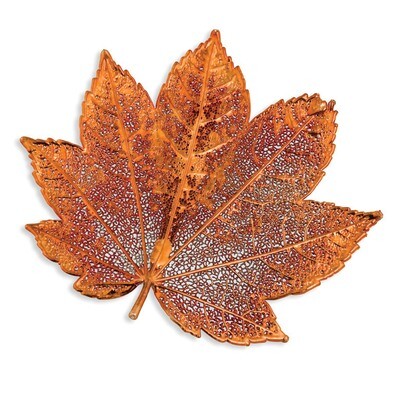 Full Moon Maple Leaf Pin Iridescent Copper Dipped BF1382, MPN: BF1382, 810391015534