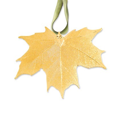 Sugar Maple Decorative Leaf 24k Gold Dipped GM3895, MPN: GM3895, 810391010584