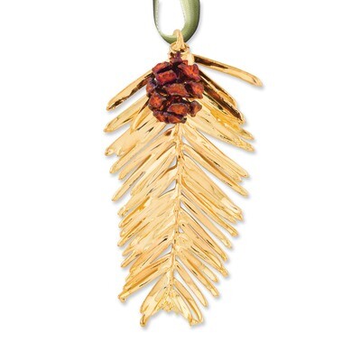 Redwood Needles Iridescent Copper Dipped Decorative Leaf 24k Dipped GM3901, MPN: GM3901, 8103910160…