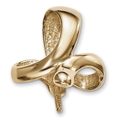 Pearl Pendant Finding 14k Gold YG4887
