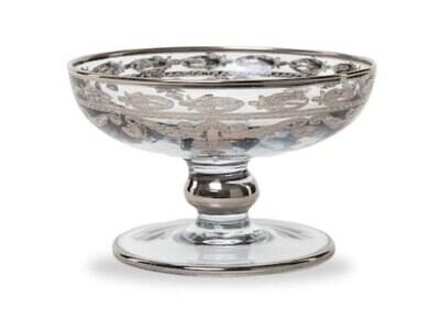 Arte Italica Vetro Platinum Compote Soap Dish VP4885