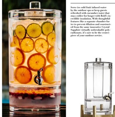 Bold Aloha 1.5 GL Infusion Jar Unbreakable Glass