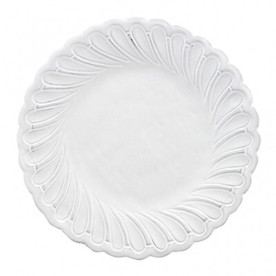 Arte Italica Bella Bianca Pique Salad Dessert Plate BBS1008