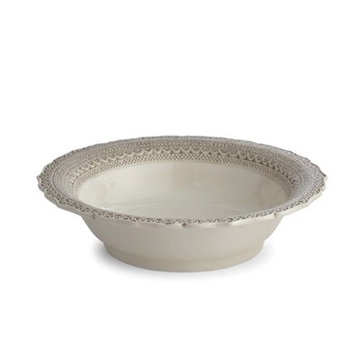 Arte Italica Finezza Cream Medium Serving Bowl FIN3304