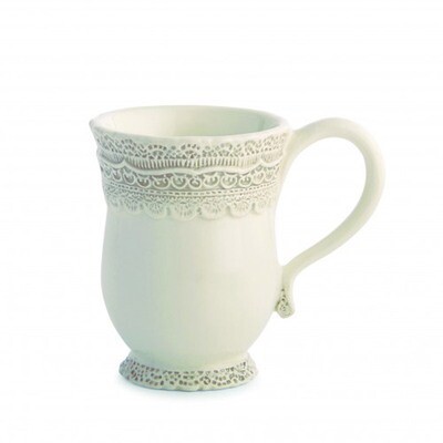 Arte Italica Finezza Cream Mug FIN3329