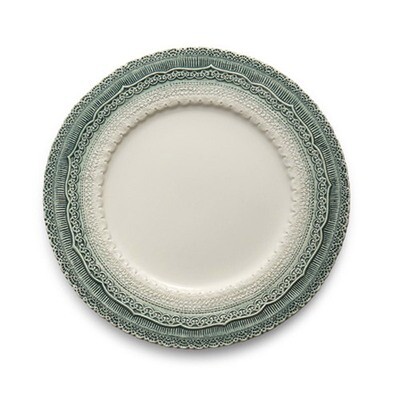 Arte Italica Finezza Green Holiday Charger FIN3261G