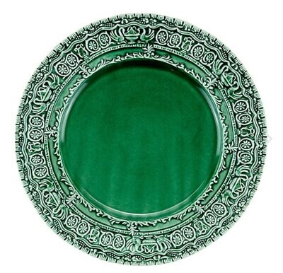 Arte Italica Renaissance Italian Green Charger REN500G