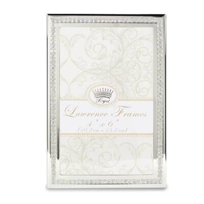 4 x 6 Inch Dazzle Silver-tone and Glitter Picture Frame GM22250, MPN: GM22250, 751148073967