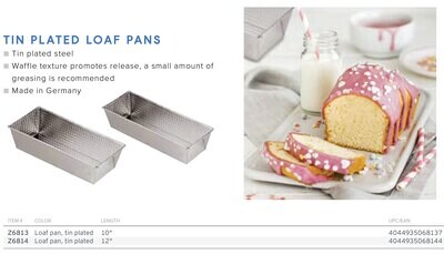 Frieling Loaf Pan Tin Plated 12&quot; L Z6814