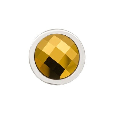 Nikki Lissoni Silver-Plated Dorado Gold Swarovski Coin That Fits S Rings RC2024S, MPN: RC2024S, 871…