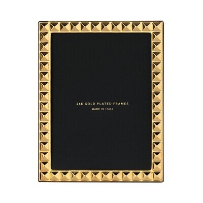 Cunill America Diamonds 8 x 10 Inch Picture Frame - 24k Gold Plated 0.5 Microns, MPN: 189279G