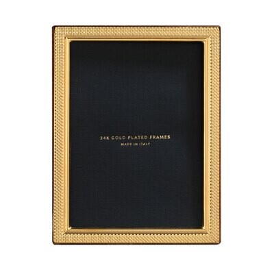 Cunill America Droplets 4 x 6 Inch Picture Frame - 24k Gold Plated 0.5 Microns, MPN: 188246G