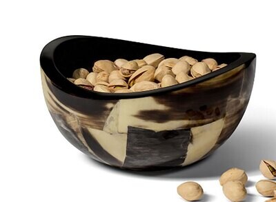 LADORADA Horn Veneer Accent Bowl AB-HL-NA-0700, MPN: AB-HL-NA-0700,