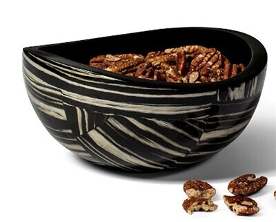 LADORADA Ebano Veneer Accent Bowl AB-EB-NA-0700, MPN: AB-EB-NA-0700,